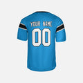 Personalized Carolina Panthers Football Jersey - Blue Alternate Style, Custom Name & Number-4