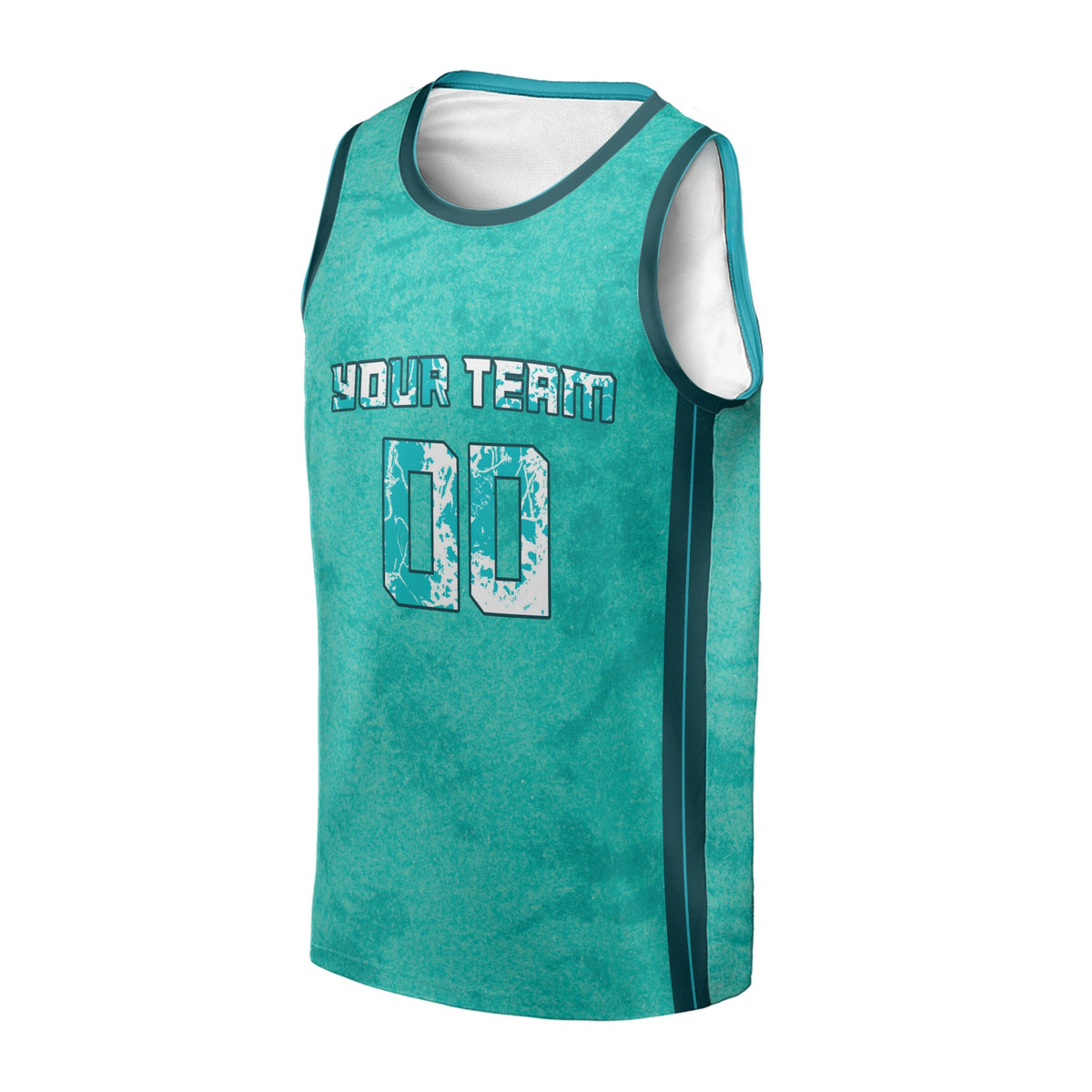 Personalized Charlotte Hornets Basketball Jersey - Teal Swingman Select Series Style, Custom Name & Number-3