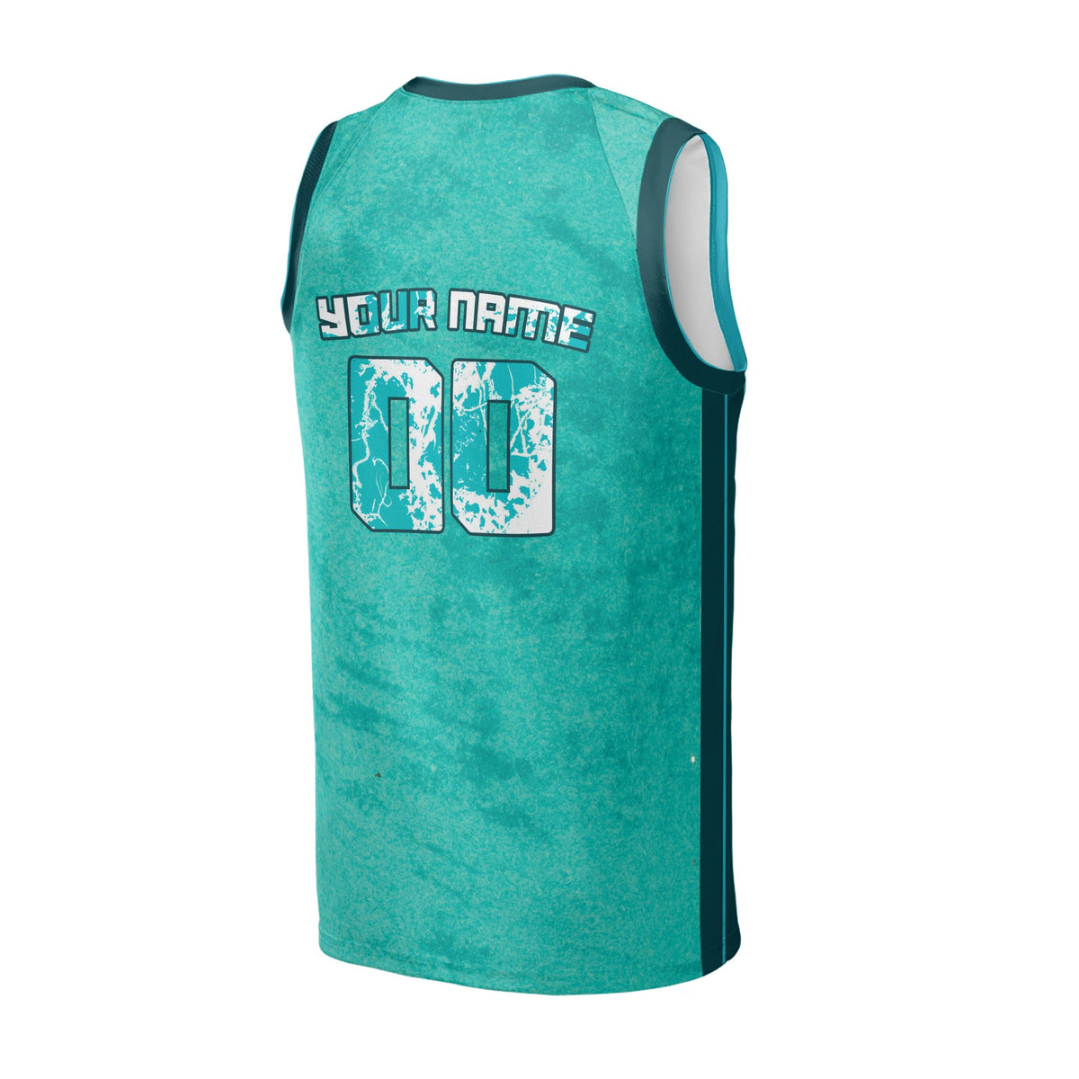 Personalized Charlotte Hornets Basketball Jersey - Teal Swingman Select Series Style, Custom Name & Number-4