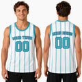 Personalized Charlotte Hornets Basketball Jersey - White Swingman Association Style, Custom Name & Number-1