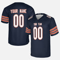 Personalized Chicago Bears Football Jersey - Navy Fan Style, Custom Name & Number-3