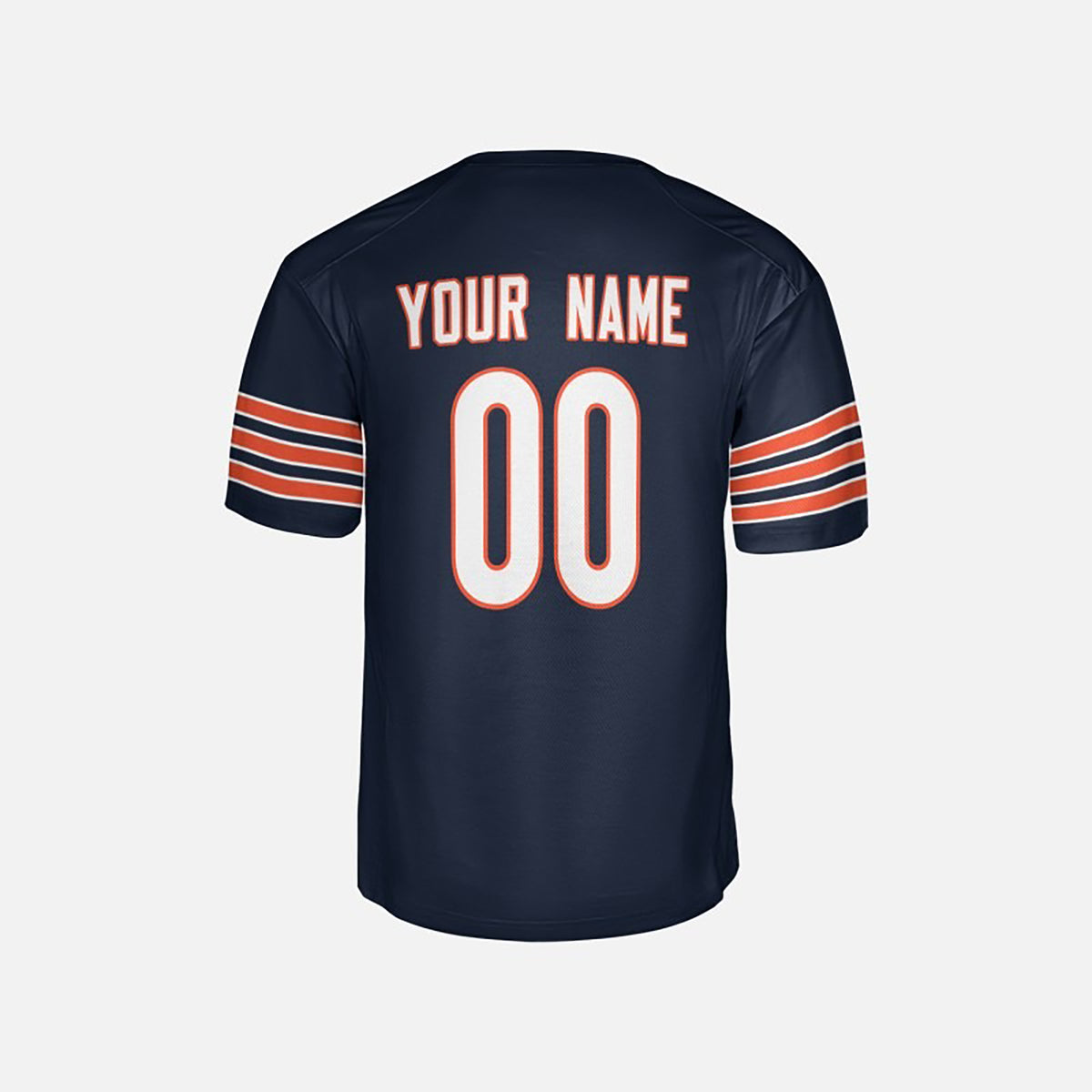 Personalized Chicago Bears Football Jersey - Navy Fan Style, Custom Name & Number-5