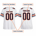 Personalized Chicago Bears Football Jersey - White Fan Style, Custom Name & Number-2