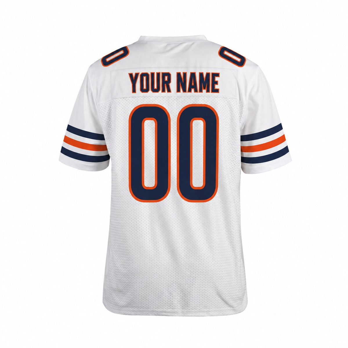 Personalized Chicago Bears Football Jersey - White Fan Style, Custom Name & Number-4