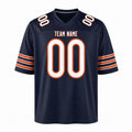 Personalized Chicago Bears Football Jersey – Navy Game Style, Custom Name Patch, Team Name, Number & Logo-3