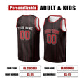 Personalized Chicago Bulls Basketball Jersey - Black Swingman Statement Style, Custom Name & Number-2