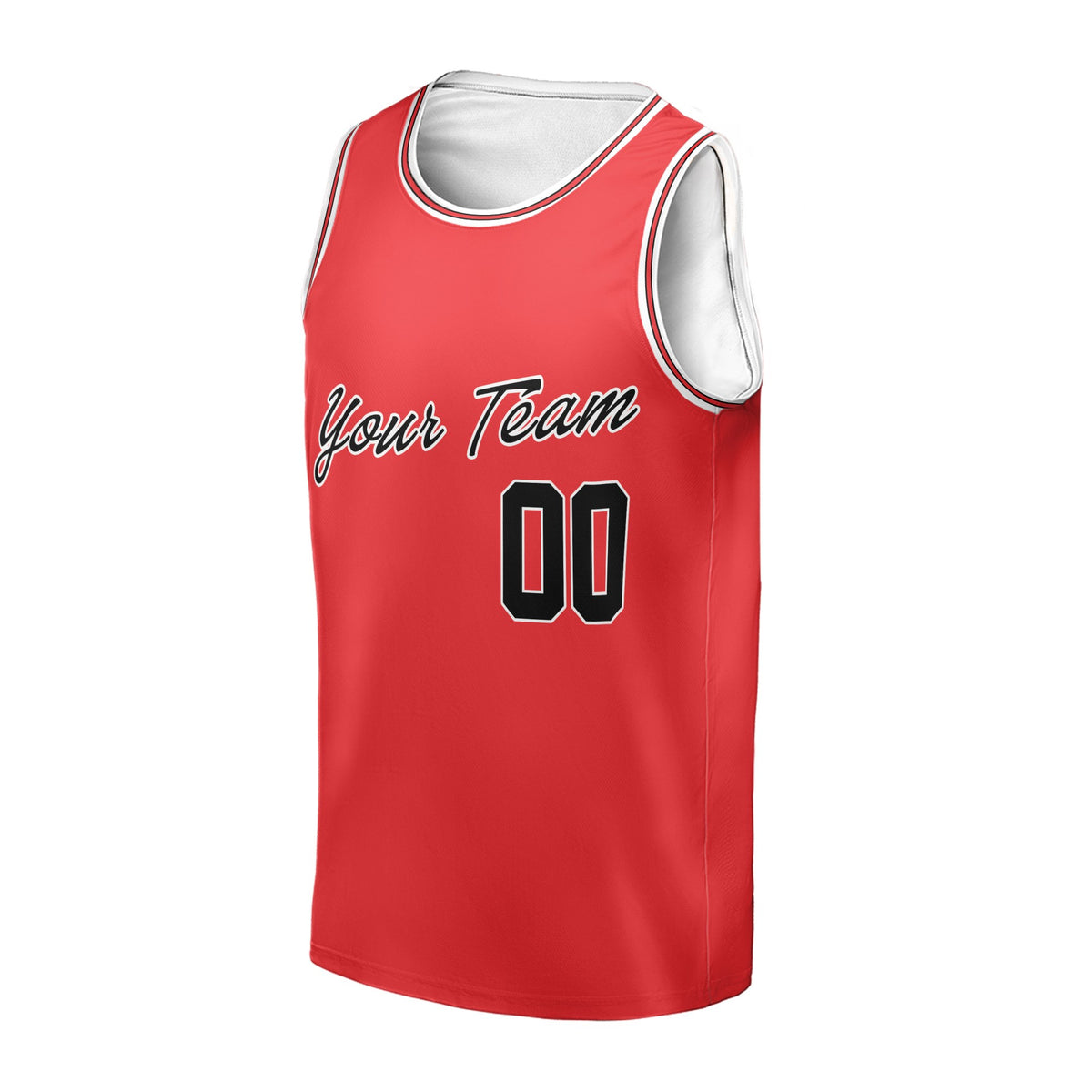 Personalized Chicago Bulls Basketball Jersey - Red 1984/85 Hardwood Classics Swingman Style, Custom Name & Number-3