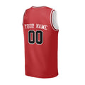 Personalized Chicago Bulls Basketball Jersey - Red Swingman Player Icon Style, Custom Name & Number-4