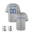 Personalized Chicago Cubs Baseball Jersey - Gray Road Team Style, Custom Name & Number-4