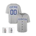 Personalized Chicago Cubs Baseball Jersey - Gray Road Team Style, Custom Name & Number-5