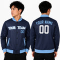 Personalized Chicago Cubs Varsity Jacket – Navy City Style, Custom Name & Number-1