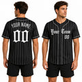Personalized Chicago White Sox Baseball Jersey - Black City Style, Custom Name & Number-1