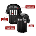 Personalized Chicago White Sox Baseball Jersey - Black City Style, Custom Name & Number-2