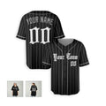 Personalized Chicago White Sox Baseball Jersey - Black City Style, Custom Name & Number-6