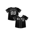 Personalized Chicago White Sox Baseball Jersey - Black City Style, Custom Name & Number-8