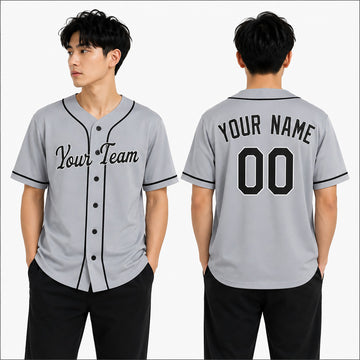 Personalized Chicago White Sox Baseball Jersey - Gray Road Player Style, Custom Name & Number-1