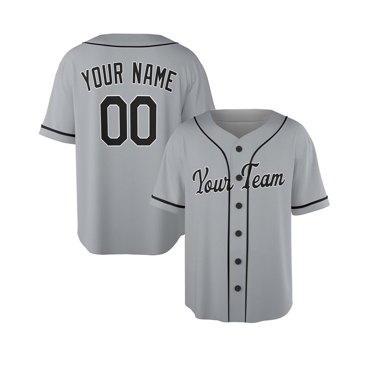 Personalized Chicago White Sox Baseball Jersey - Gray Road Player Style, Custom Name & Number-3