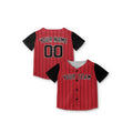 Personalized Chicago White Sox Baseball Jersey - Red Black City Style, Custom Name & Number-7