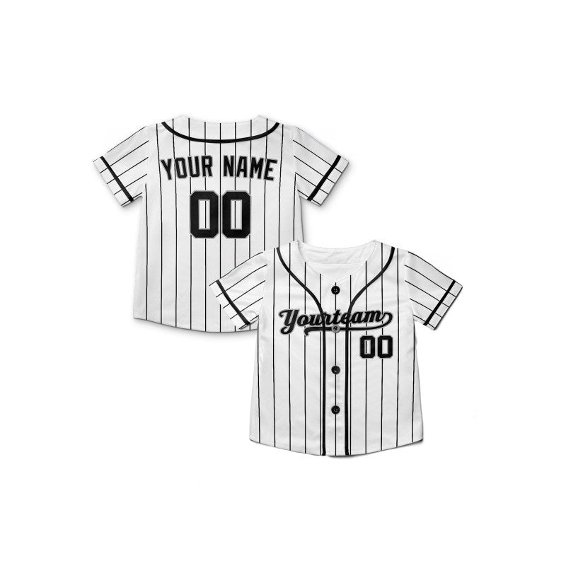 Personalized Chicago White Sox Baseball Jersey - White Home Style, Custom Name & Number-4