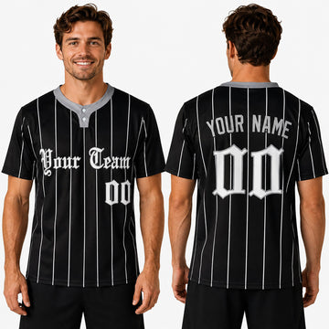 Personalized Chicago White Sox Two-Button Baseball Jersey - City Connect Style, Custom Name & Number-1