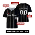 Personalized Chicago White Sox Two-Button Baseball Jersey - City Connect Style, Custom Name & Number-2