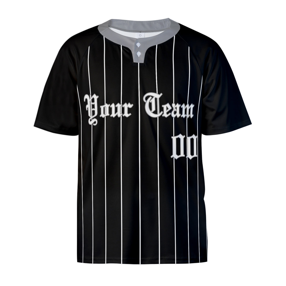Personalized Chicago White Sox Two-Button Baseball Jersey - City Connect Style, Custom Name & Number-4