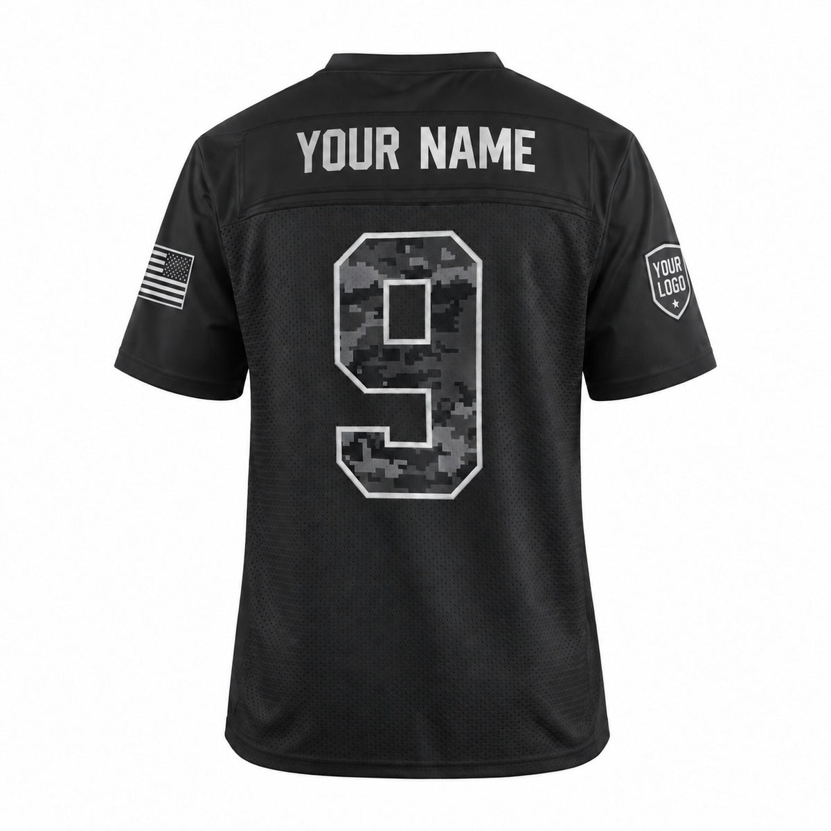 Personalized Cincinnati Bengals 2026 Salute to Service Football Jersey – Black, Custom Name Patch, Team Name, Number & Logo-3