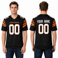 Personalized Cincinnati Bengals Football Jersey - Black 1988 Legacy Style, Custom Name & Number-1