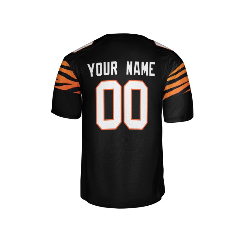 Personalized Cincinnati Bengals Football Jersey - Black 1988 Legacy Style, Custom Name & Number-5