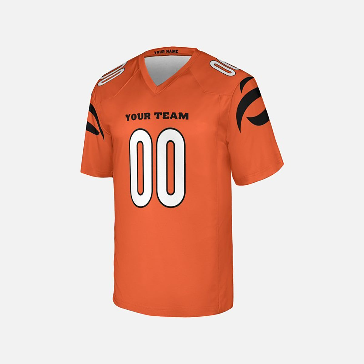 Personalized Cincinnati Bengals Football Jersey - Orange Alternate Style, Custom Name & Number-3