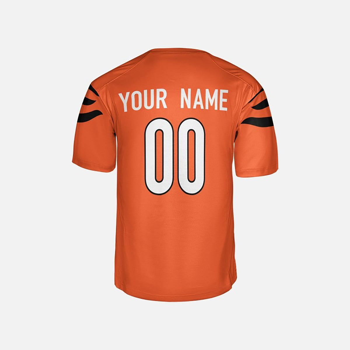 Personalized Cincinnati Bengals Football Jersey - Orange Alternate Style, Custom Name & Number-4