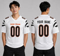 Personalized Cincinnati Bengals Football Jersey - White Fan Style, Custom Name & Number-1