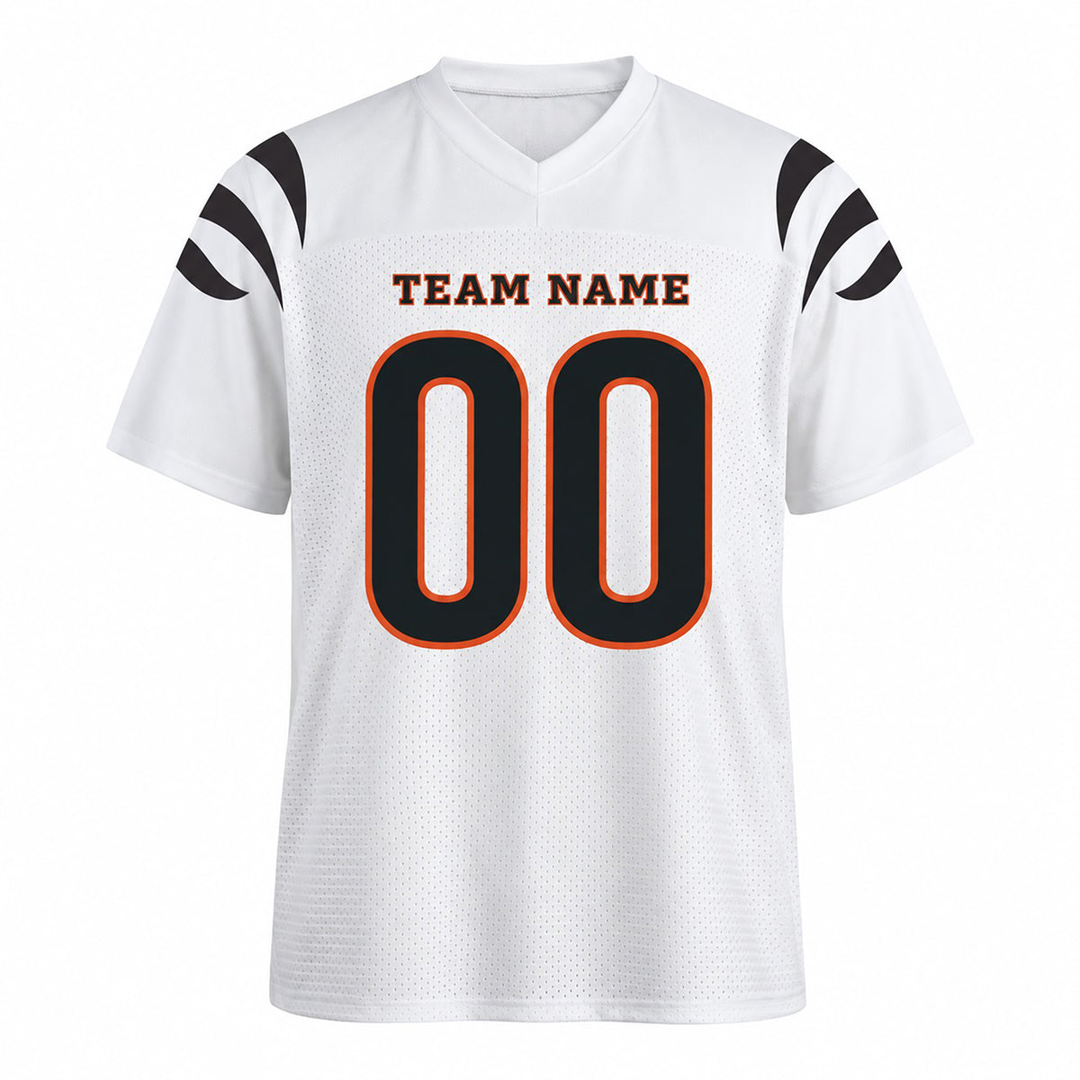 Personalized Cincinnati Bengals Football Jersey – White Vapor F.U.S.E. Elite Style, Custom Name Patch, Team Name, Number & Logo-3