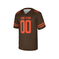 Personalized Cleveland Browns Football Jersey - Brown Alpha Dawg Game Style, Custom Name & Number-5