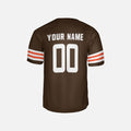 Personalized Cleveland Browns Football Jersey - Brown Fan Style, Custom Name & Number-5