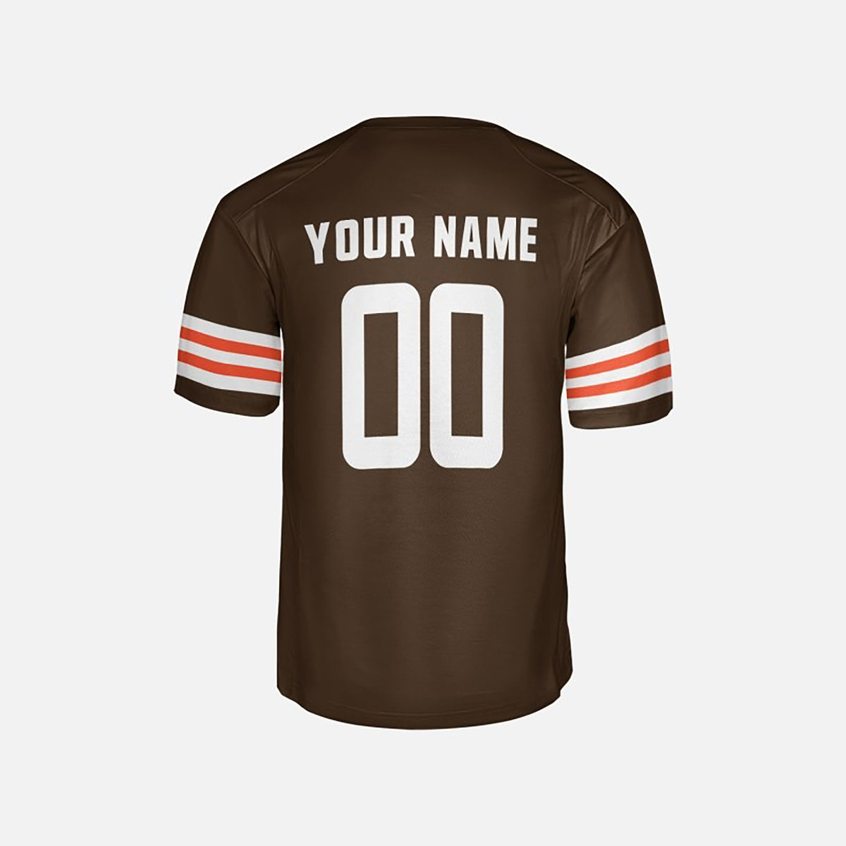 Personalized Cleveland Browns Football Jersey - Brown Fan Style, Custom Name & Number-5