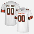 Personalized Cleveland Browns Football Jersey - White Alternate Style, Custom Name & Number-3