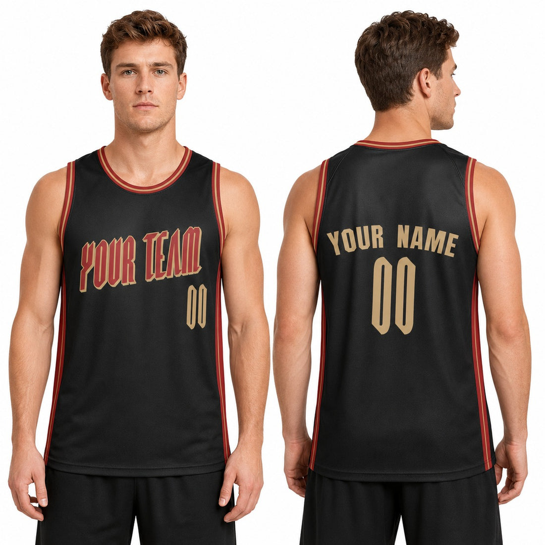 Personalized Cleveland Cavaliers Basketball Jersey - Black Swingman Statement Style, Custom Name & Number-1