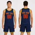 Personalized Cleveland Cavaliers Basketball Jersey - Navy 2015/16 Hardwood Classics Swingman Style, Custom Name & Number-1