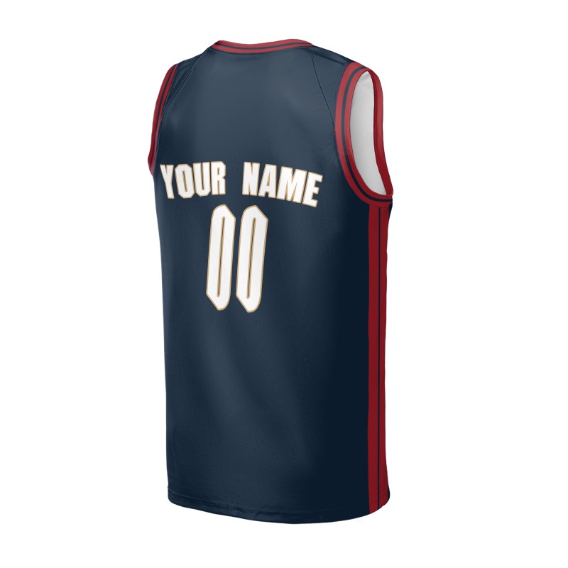 Personalized Cleveland Cavaliers Basketball Jersey - Navy Swingman Classic Style, Custom Name & Number-4