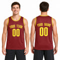 Personalized Cleveland Cavaliers Basketball Jersey - Red 2015/16 Hardwood Classics Style, Custom Name & Number-1