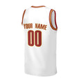 Personalized Cleveland Cavaliers Basketball Jersey - White 2015/16 Hardwood Classics Style, Custom Name & Number-4