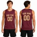 Personalized Cleveland Cavaliers Basketball Jersey - Wine Red Swingman Icon Style, Custom Name & Number-1