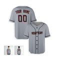 Personalized Cleveland Guardians Baseball Jersey - Gray Road Style, Custom Name & Number-4