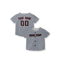 Personalized Cleveland Guardians Baseball Jersey - Gray Road Style, Custom Name & Number-8
