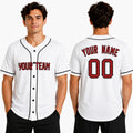 Personalized Cleveland Guardians Baseball Jersey - White Home Style, Custom Name & Number-1