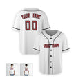 Personalized Cleveland Guardians Baseball Jersey - White Home Style, Custom Name & Number-4