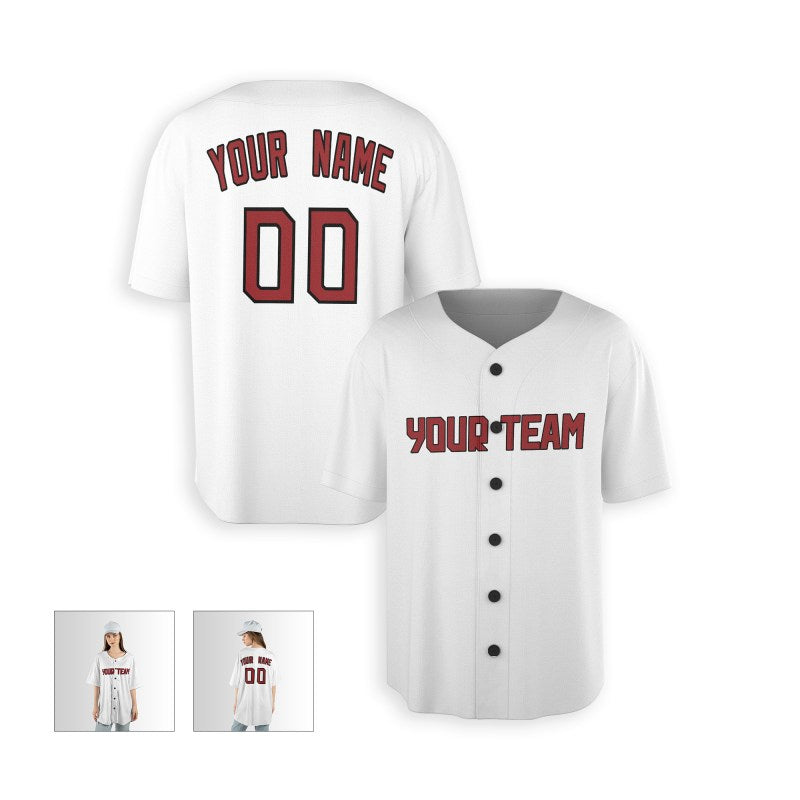 Personalized Cleveland Guardians Baseball Jersey - White Home Style, Custom Name & Number-5