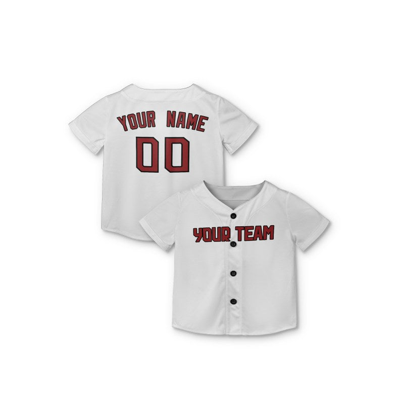 Personalized Cleveland Guardians Baseball Jersey - White Home Style, Custom Name & Number-8