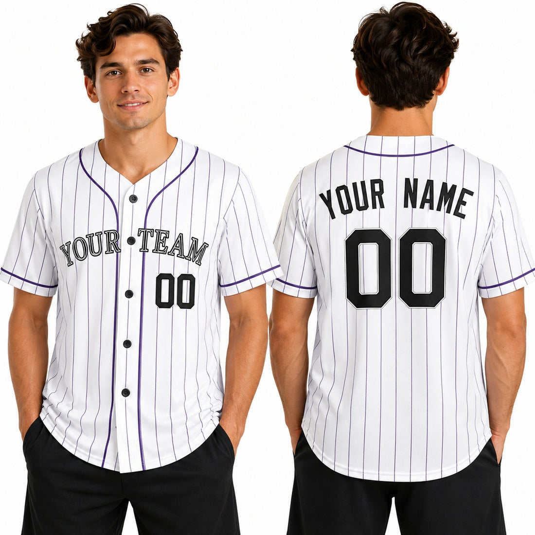 Personalized Colorado Rockies Baseball Jersey - White Home Style, Custom Name & Number-1